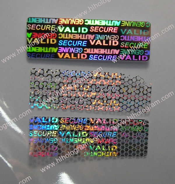 Security Hologram Sticker to protect your products, documents and brand name against